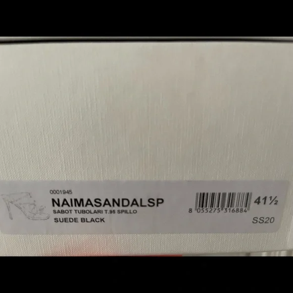 Amina Muaddi Naima Sandal - Picture 4 of 13